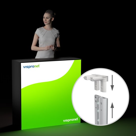 Messetheke Lightbox flex Select