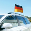 Autofahne / Car Flag als Deutschlandfahne