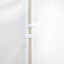 Wand mit Befestigungsschlaufen - sichere Fixierung am Gestell