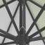 Sonnenschirm / Kleinschirm mit Kurbel, Detail Seilzug 