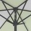 Sonnenschirm / Kleinschirm mit Kurbel, Detail Seilzug