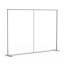Display Wand Q-Frame® System: mit Seitenfüßen