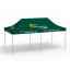 Faltpavillon Basic, 3 x 6 m, grün, mit 10 Logodrucken