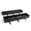Hardcase Trolley 164, 3 Verschlussgurte außen, 3 Sicherungsgurte innen