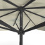 Sonnenschirm mit Logodruck, 300 x 300 cm, Detail Seilzug