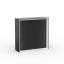 Messetheke Lightbox flex Select: schwarze Rückseite mit Öse