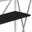 Promotion Counter Klett, Detail: Ablageboden aus Holz, schwarz