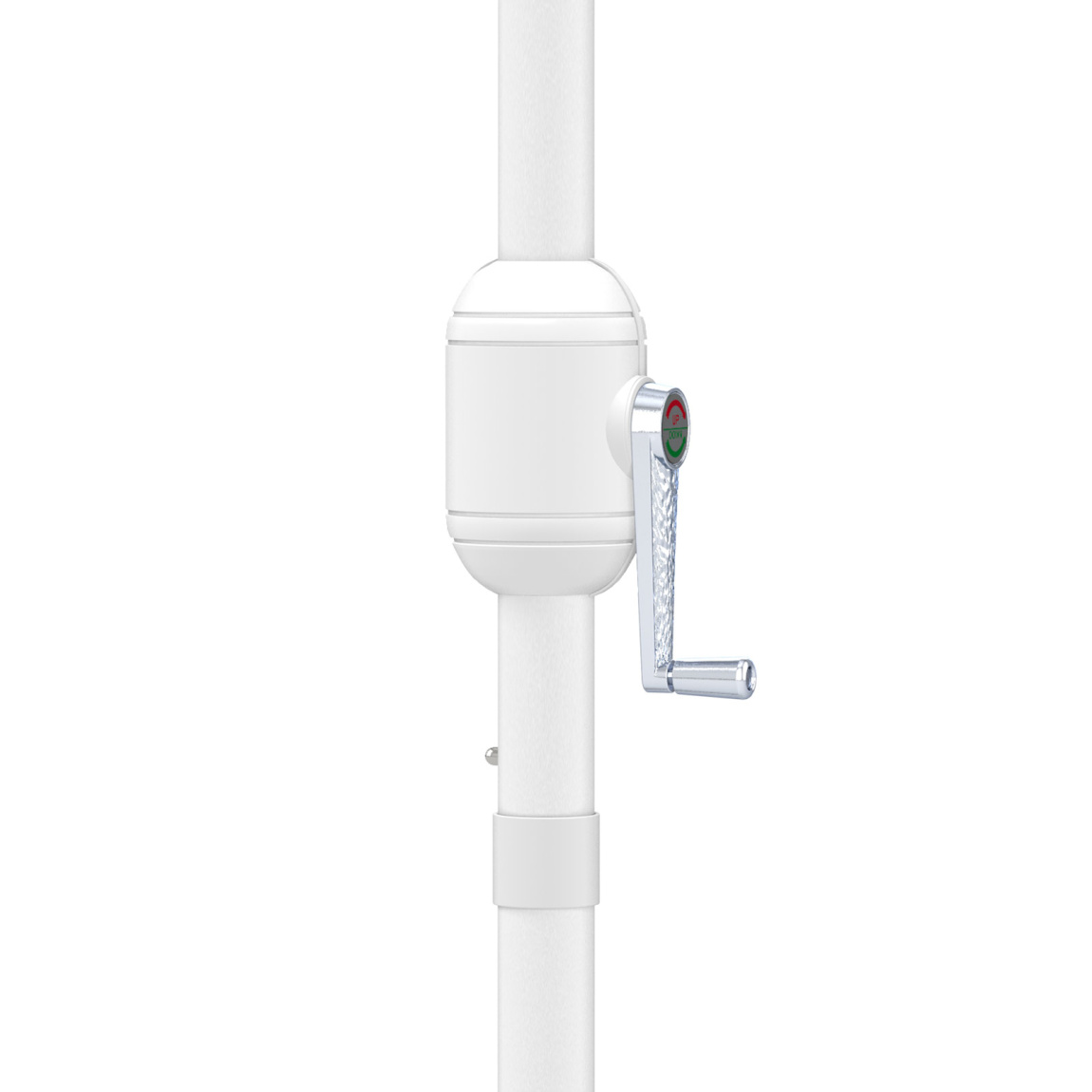 Kleinschirm mit Kurbel, für ein leichtes Öffnen & Schließen des Schirms