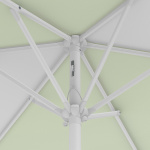 Sonnenschirm / Kleinschirm mit Kurbel, Detail Seilzug