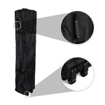 Trolley aus Gewebe, mit Haltegriff und 2 Rollen für den leichten Transport