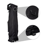 Trolleytasche Basic: mit Haltegriff und 2 Rollen für den leichten Transport