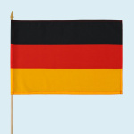 Nationalfahnen, Kleinfahne Deutschland inkl. Stab