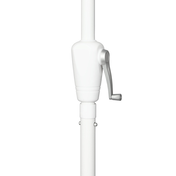 Kleinschirm mit Kurbel, für ein leichtes Öffnen & Schließen des Schirms