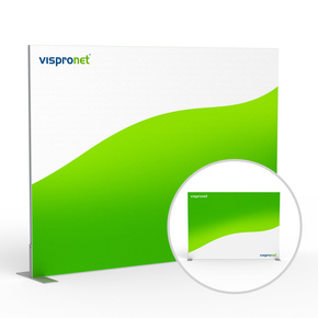 Display Wand Q-Frame&reg; - Profil 50 mm, Querformat