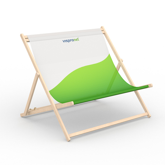 Doppelliegestühle Holz, ohne Armlehne