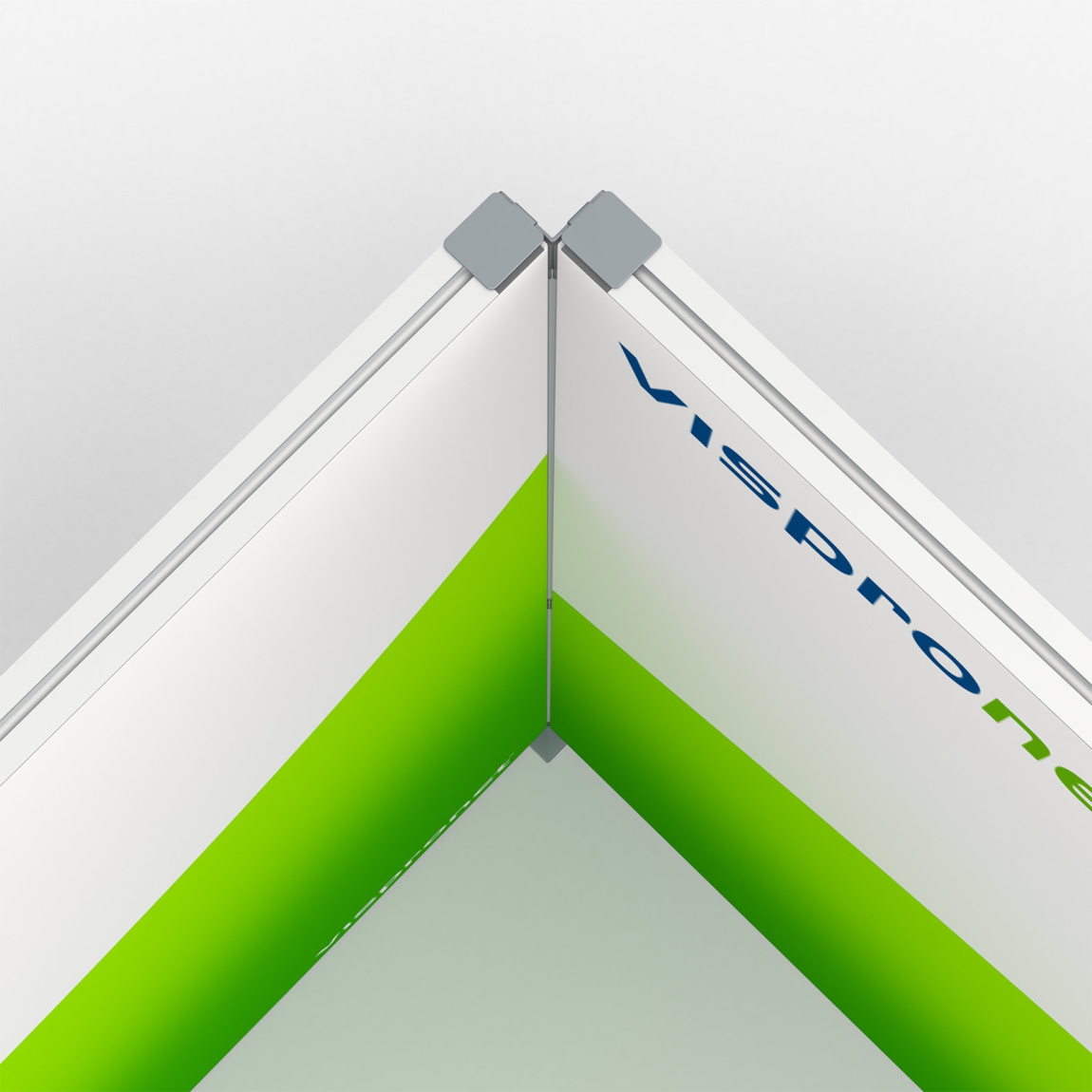 Kederrahmen flex, Detail: 90° Verbindung