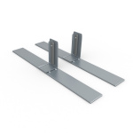 Eckfüße Kederrahmen flex, 2er-Set