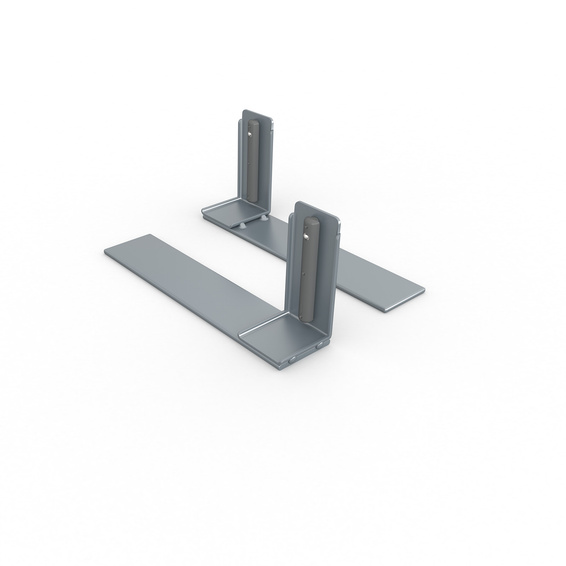 einseitige Eckfüße Kederrahmen flex, 2er-Set