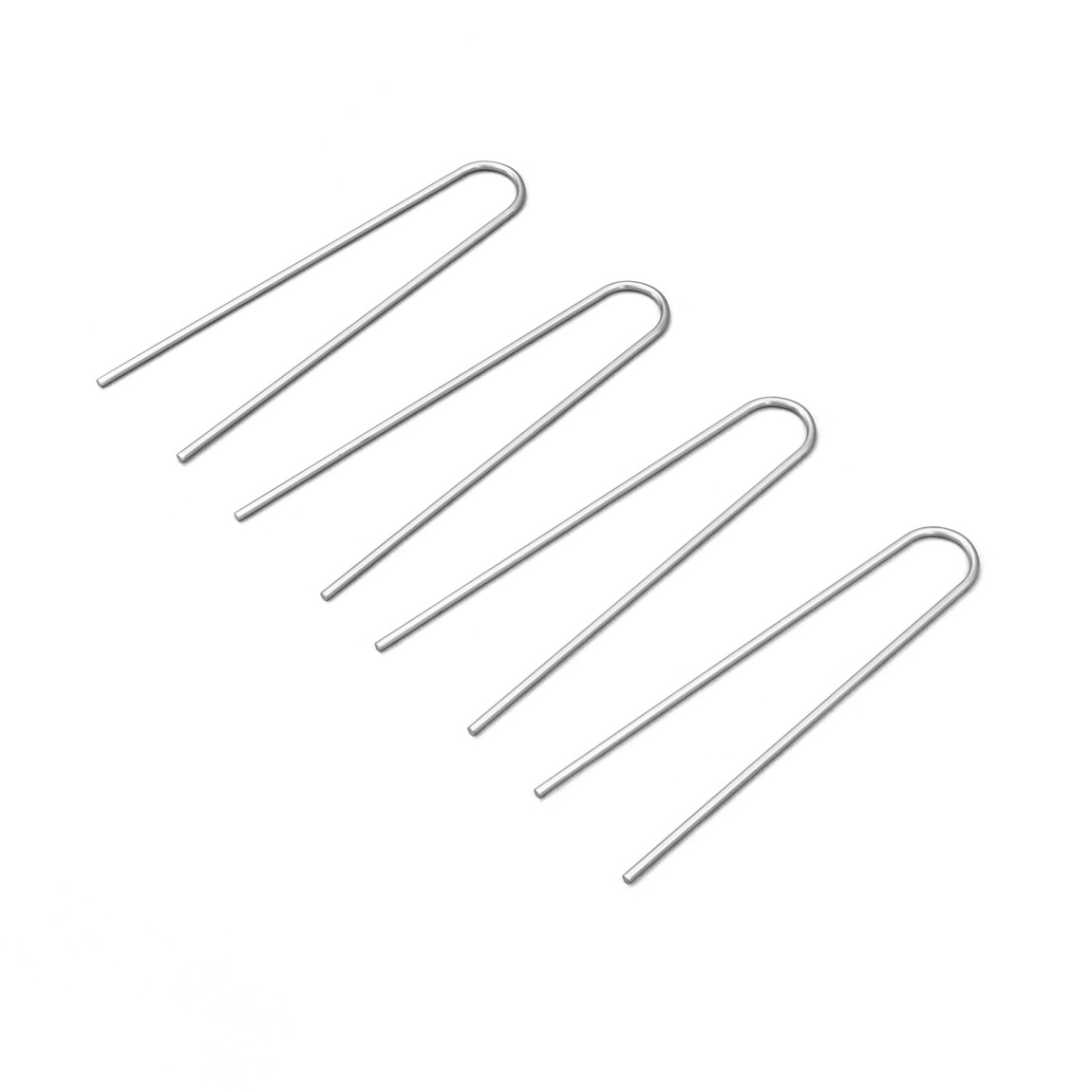 Erdhaken in U-Form 25 cm, 4er-Set