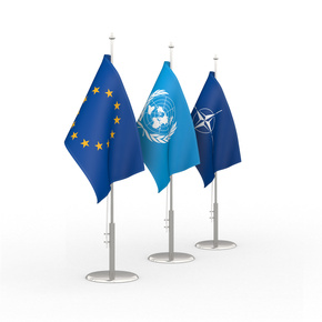 Sonderflaggen als Tischbanner