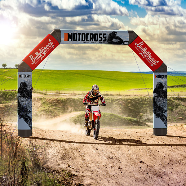 Eventbogen Air: aufmerksamkeitsstarkes Werbemittel und Eyecatcher