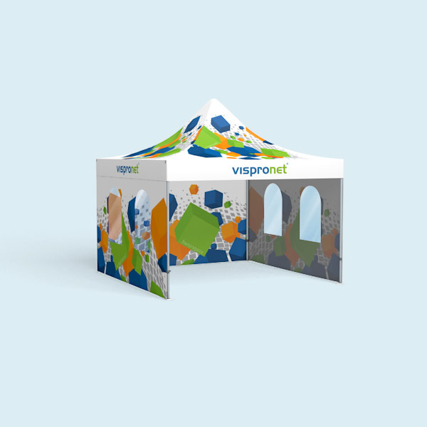 Wände: 1x Vollwand, 2x mit Rundfenstern