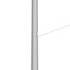 Transparentmast T-K-PROTECT, Austritt unteres Dyneema-Spannseil