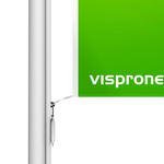 Fahnenmast mit Kletterstoppgewicht (K-Protect, K-Lift, K-Protect Extend)