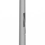 Transparentmast T-K-PROTECT, hochfeste Dyneema-Spannseile