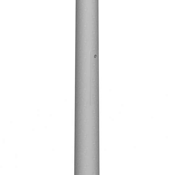Transparentmast T-K-PROTECT, sperrbare Bedientür