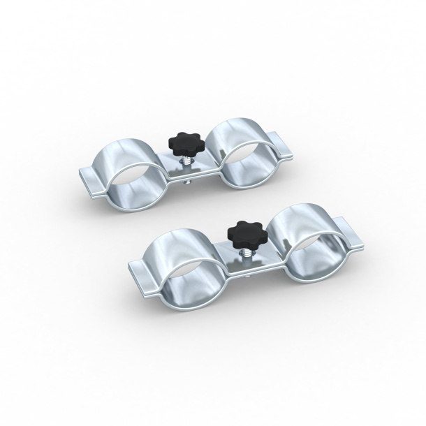 Verbindungsschelle für Falttisch Aluminium, 2er-Set