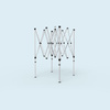 Faltpavillon / Faltzelt Gestell 3 x 3 m