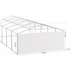Giebelwand 5 m am Zeltgestell Partyzelt Select 5 x 10 m
