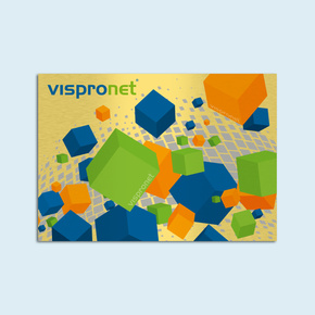 Schilder Aluverbund, gold, gebürstet - im Querformat