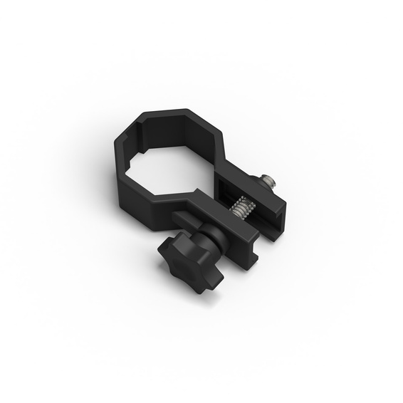 Querstangen-Halter einfach, zur Befestigung der Querstange am Pfosten