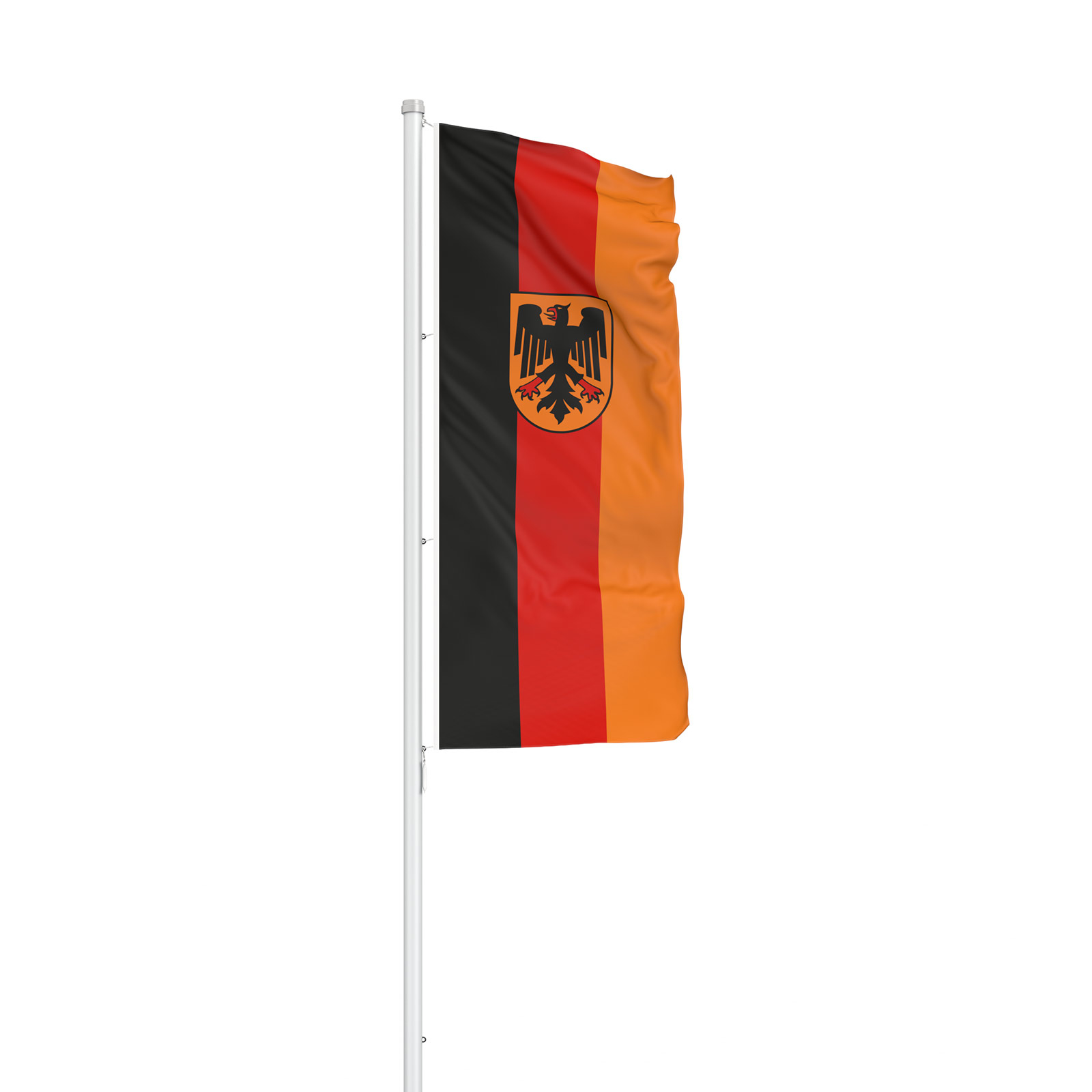 Sonderfahnen: Fahne im Hochformat, Bundesdienstflagge