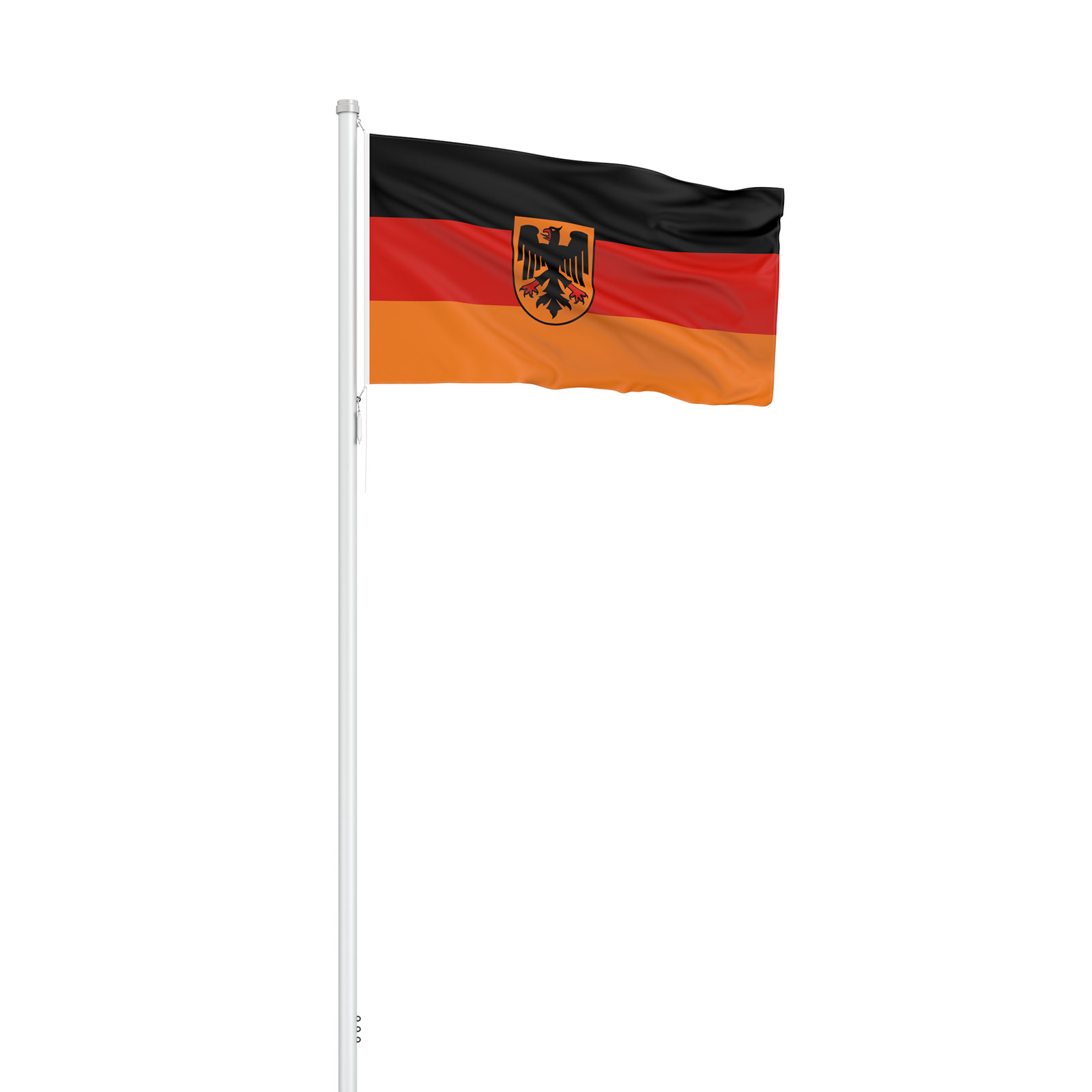 Sonderfahnen: Fahne im Querformat mit Kordel, Bundesdienstflagge