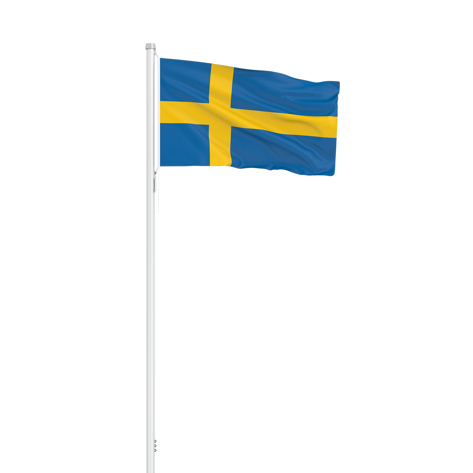 Nationalfahnen: Fahne im Querformat, Schweden