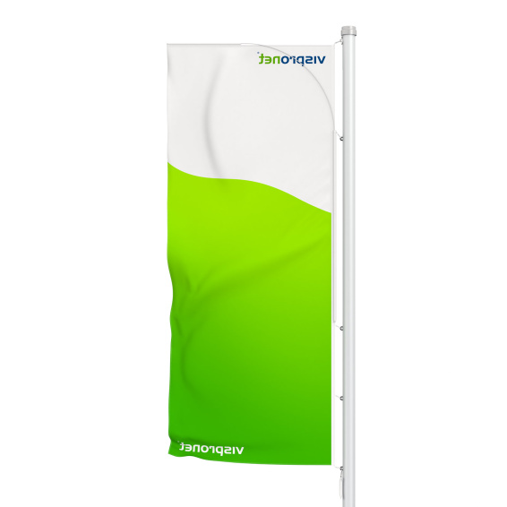 Presenterfahne Select, Rückseite