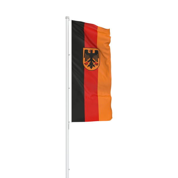 Sonderfahnen: Fahne im Hochformat, Bundesdienstflagge