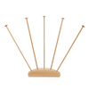 Tischfahnenständer Holz, 5-fach