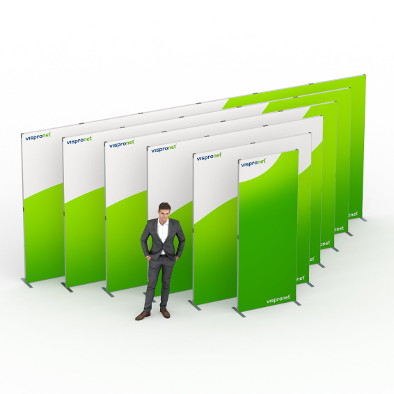 Ersatzdrucke für verschiedene Systembreiten - Lieferung ohne System