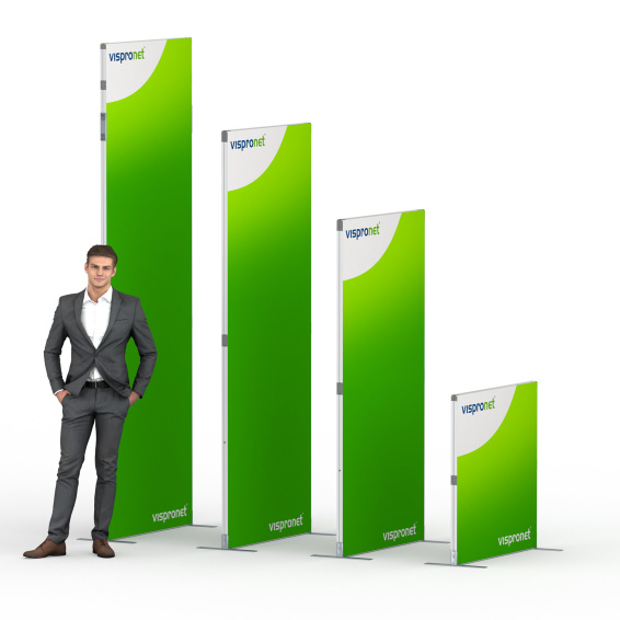 Ersatzdrucke für verschiedene Systemhöhen - Lieferung ohne System