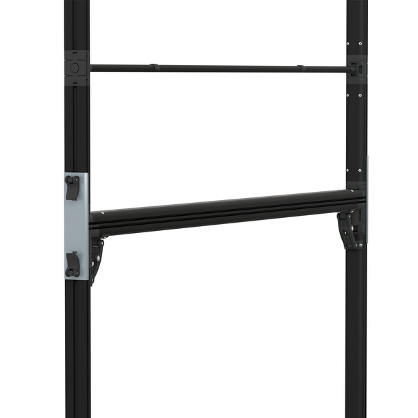 Kederrahmen flex, Detail: 180° Verbinder zur Stabilisierung