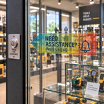 Aufkleber aus transparenter Klebefolie ohne Weißdruck