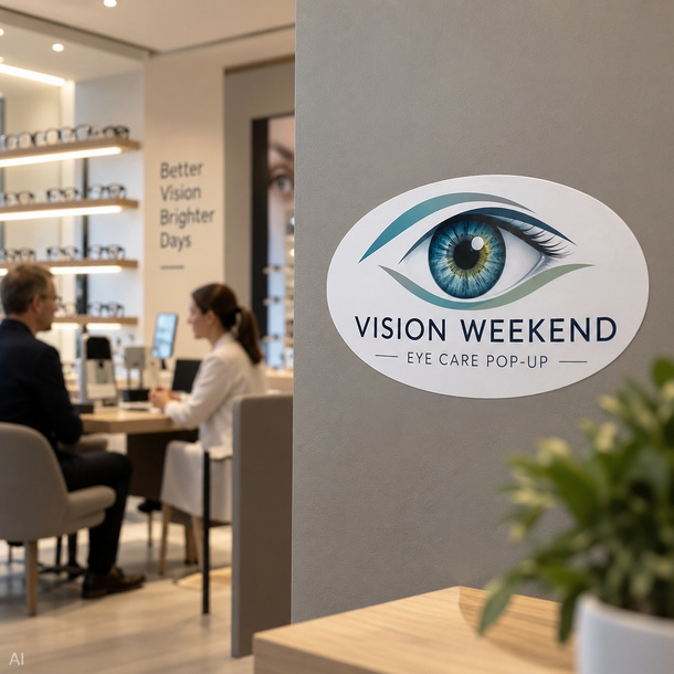 Aufkleber aus weißer Klebefolie - optimales Werbemittel für Aktionen und Rabattaktionen