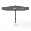 Sonnenschirm mit Logodruck, 300 x 300 cm, 2 Segmente bedruckt