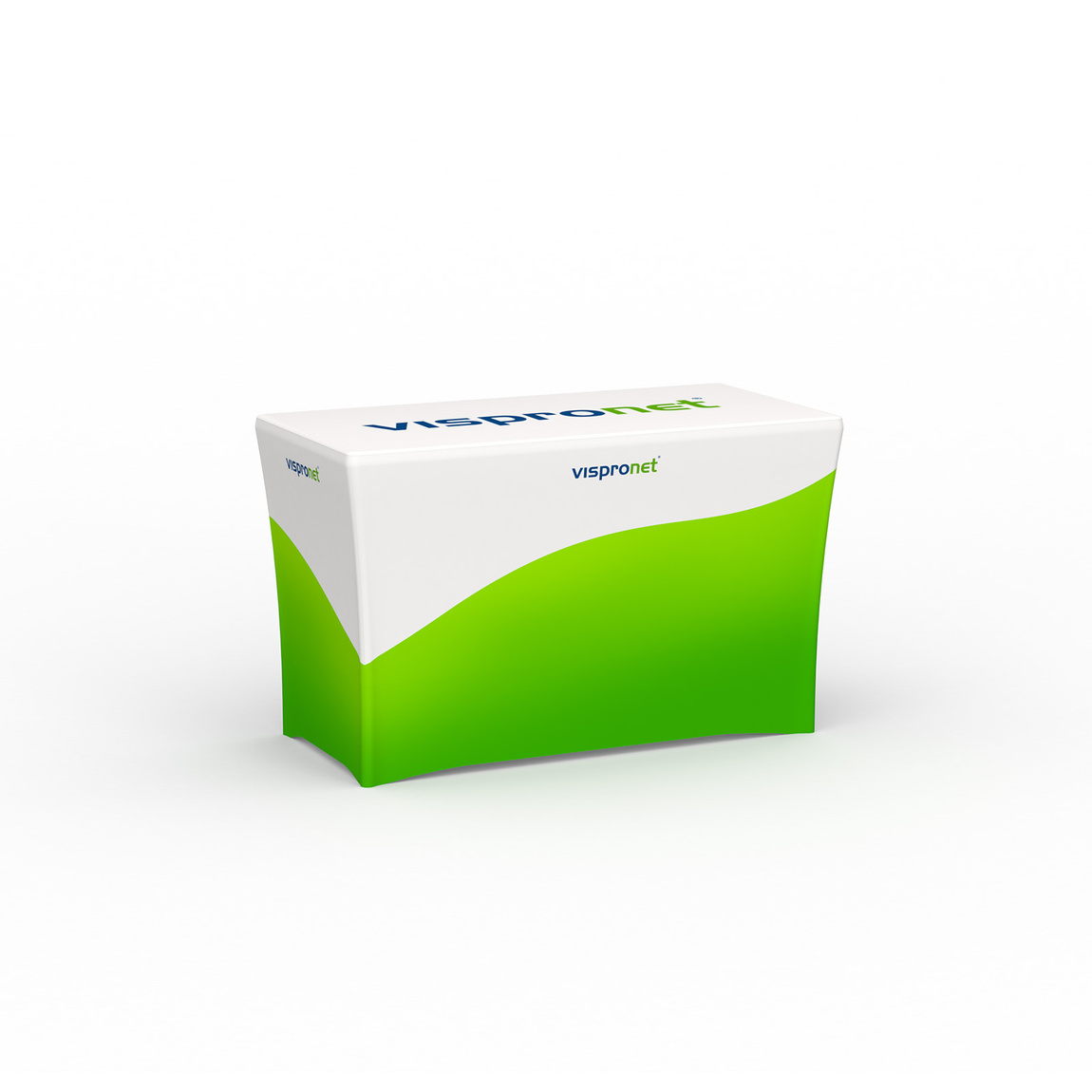 Tischhusse bodenlang - Front 