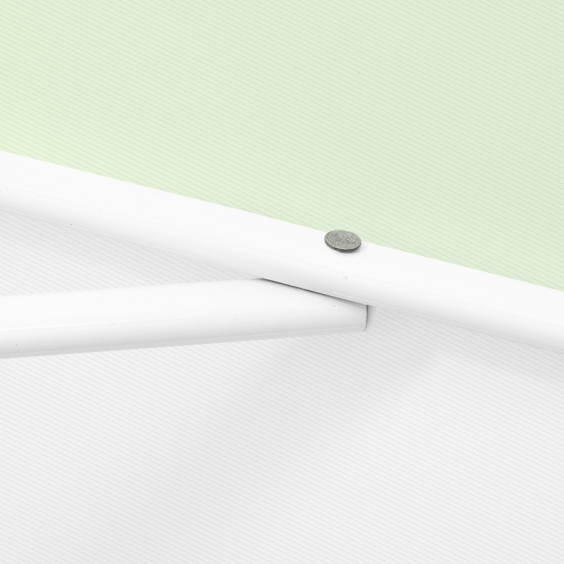 Sonnenschirm / Kleinschirm mit Kurbel, robuste Streben