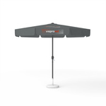 Sonnenschirm mit Logodruck, ø 300 cm, 2 Segmente bedruckt